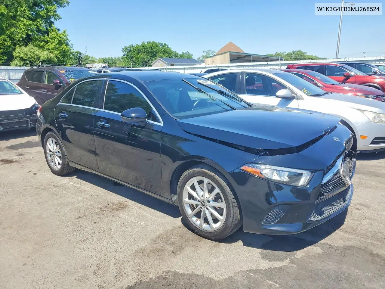 2021 Mercedes-Benz A 220 4Matic VIN: W1K3G4FB3MJ268524 Lot: 56060036