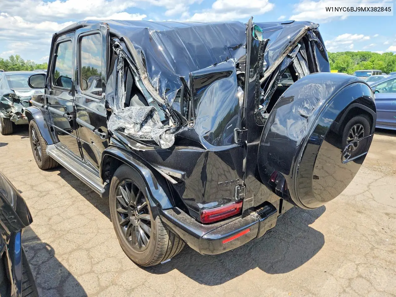 2021 Mercedes-Benz G 550 VIN: W1NYC6BJ9MX382845 Lot: 56332726