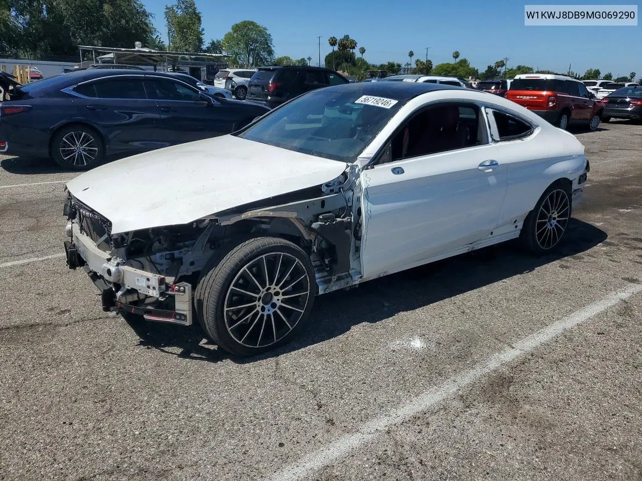 2021 Mercedes-Benz C 300 VIN: W1KWJ8DB9MG069290 Lot: 56719246