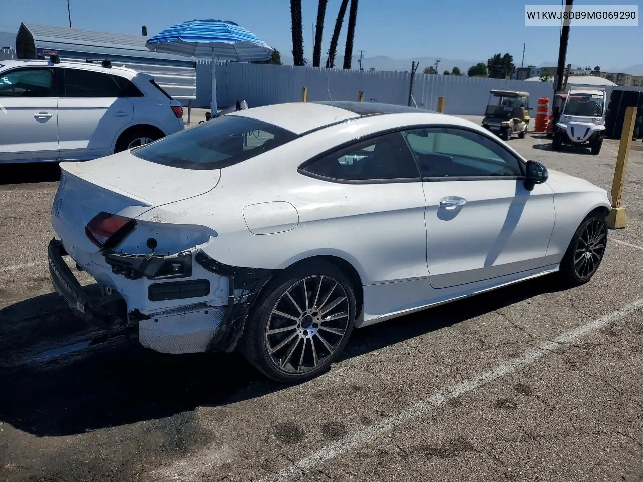 2021 Mercedes-Benz C 300 VIN: W1KWJ8DB9MG069290 Lot: 56719246
