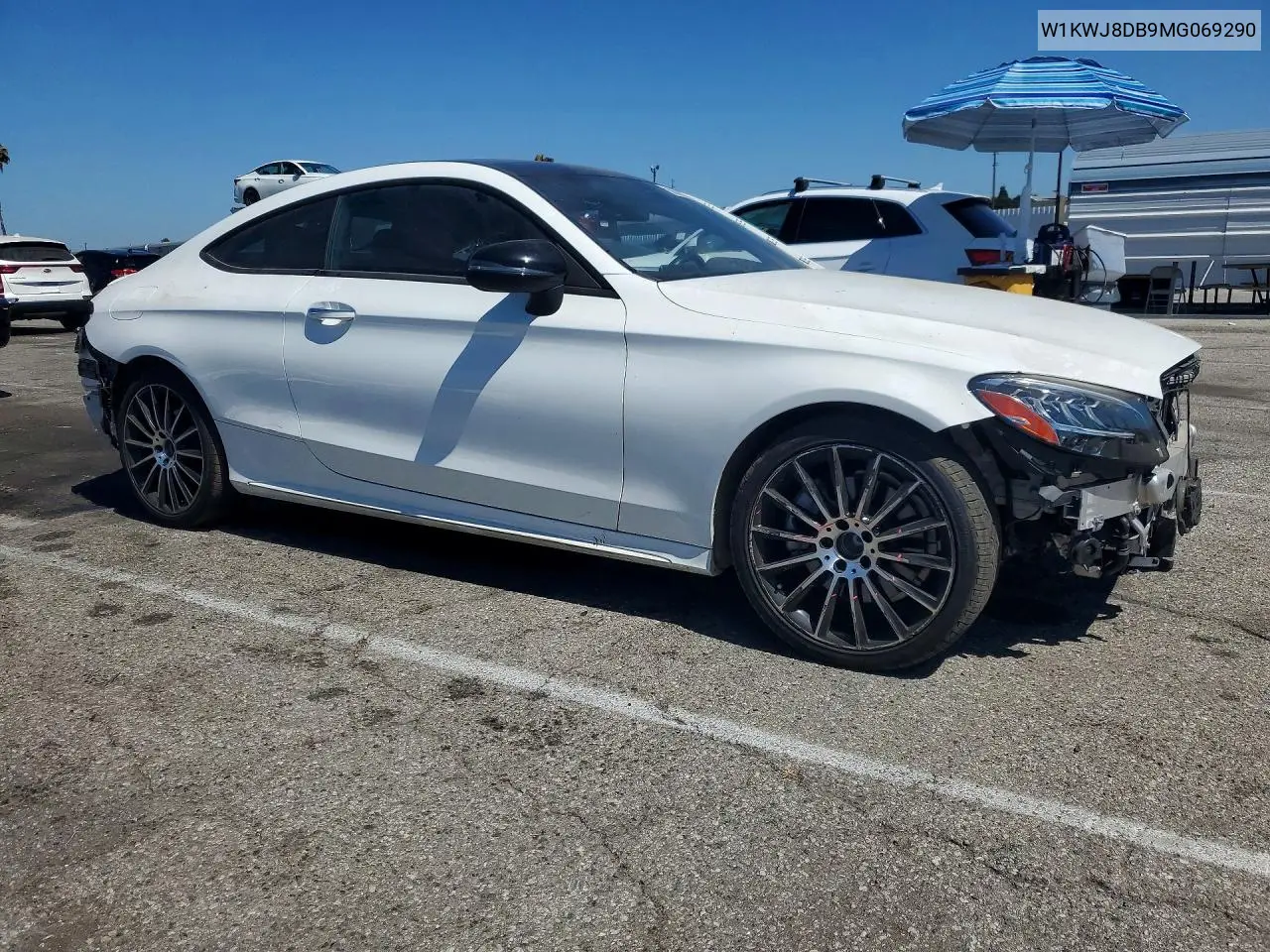 2021 Mercedes-Benz C 300 VIN: W1KWJ8DB9MG069290 Lot: 56719246