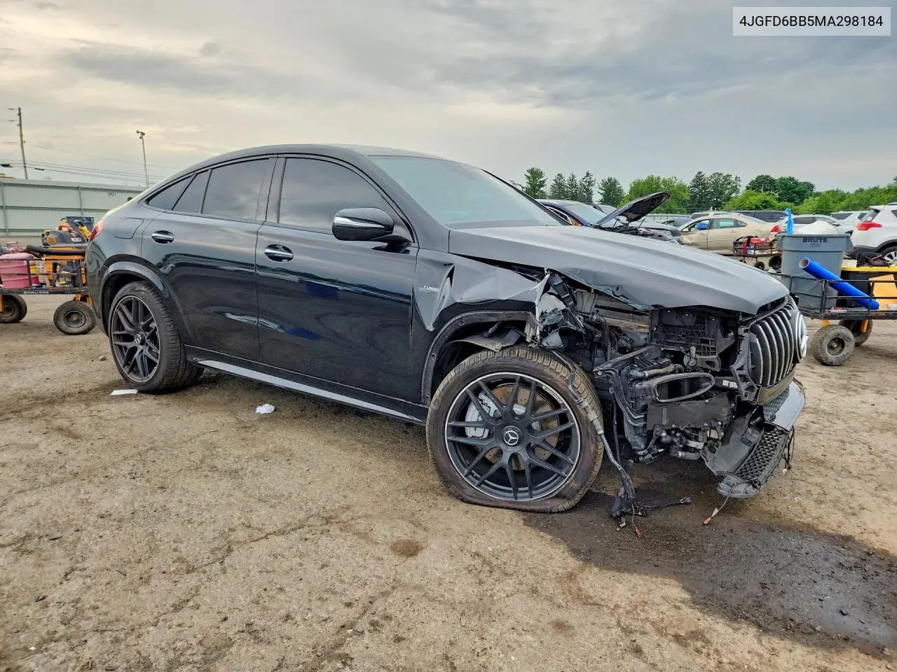 2021 Mercedes-Benz Gle Coupe Amg 53 4Matic VIN: 4JGFD6BB5MA298184 Lot: 57197386