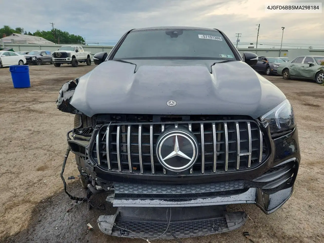 2021 Mercedes-Benz Gle Coupe Amg 53 4Matic VIN: 4JGFD6BB5MA298184 Lot: 57197386