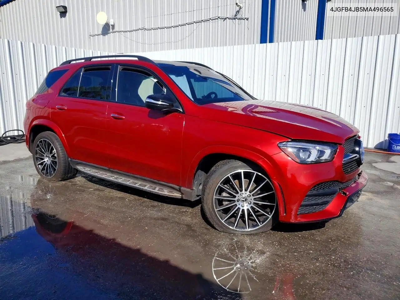 2021 Mercedes-Benz Gle 350 VIN: 4JGFB4JB5MA496565 Lot: 57528646