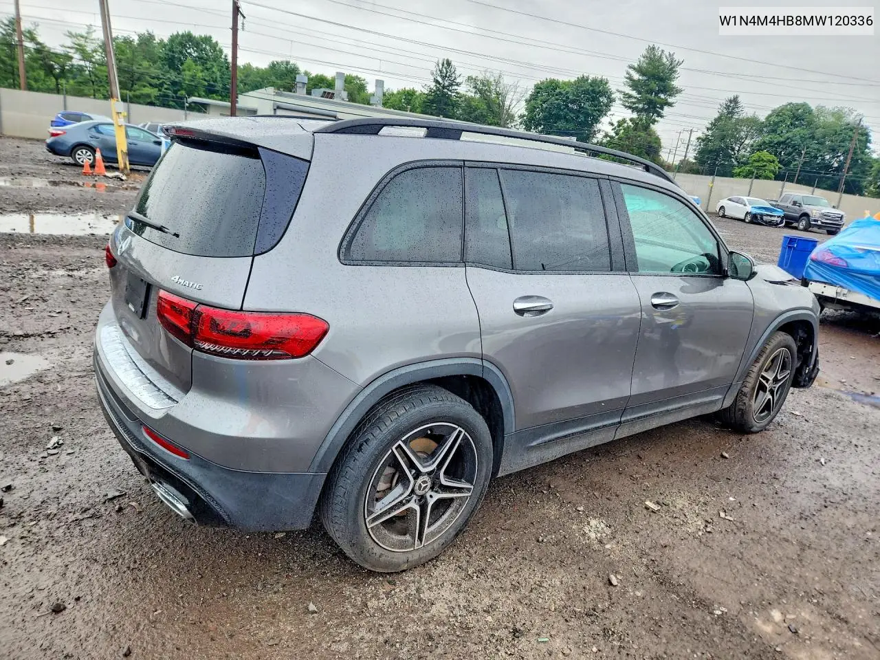 2021 Mercedes-Benz Glb 250 4Matic VIN: W1N4M4HB8MW120336 Lot: 57606226