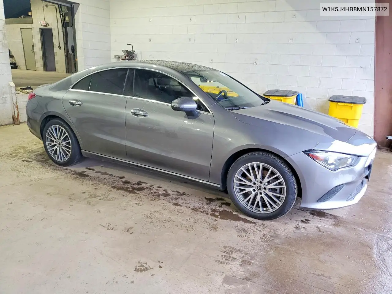 2021 Mercedes-Benz Cla 250 4Matic VIN: W1K5J4HB8MN157872 Lot: 57653406