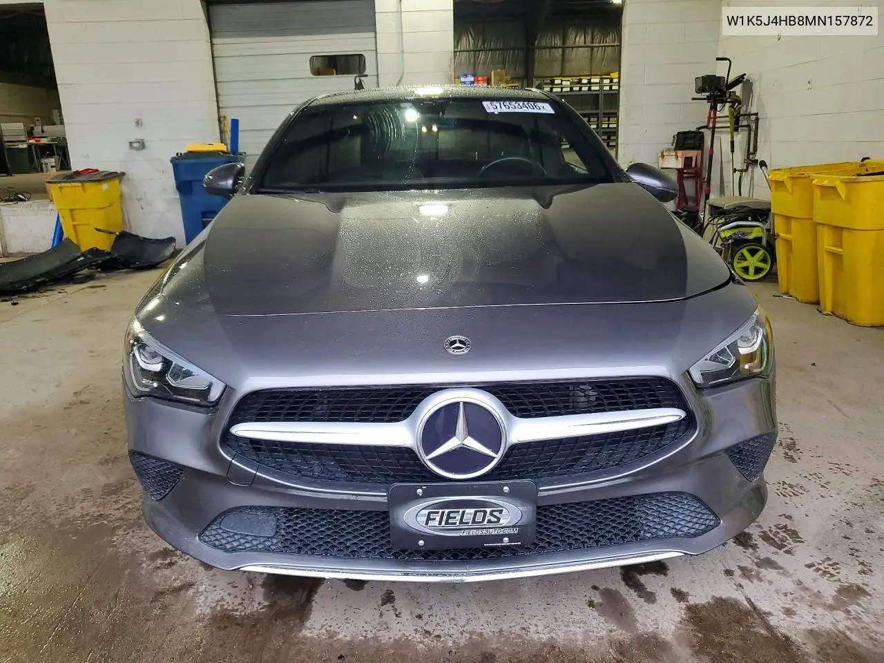 2021 Mercedes-Benz Cla 250 4Matic VIN: W1K5J4HB8MN157872 Lot: 57653406