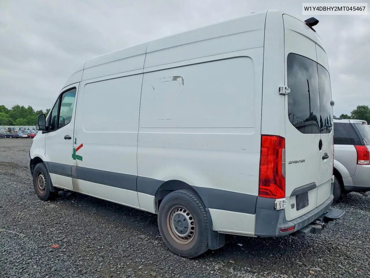 2021 Mercedes-Benz Sprinter 2500 VIN: W1Y4DBHY2MT045467 Lot: 57910576
