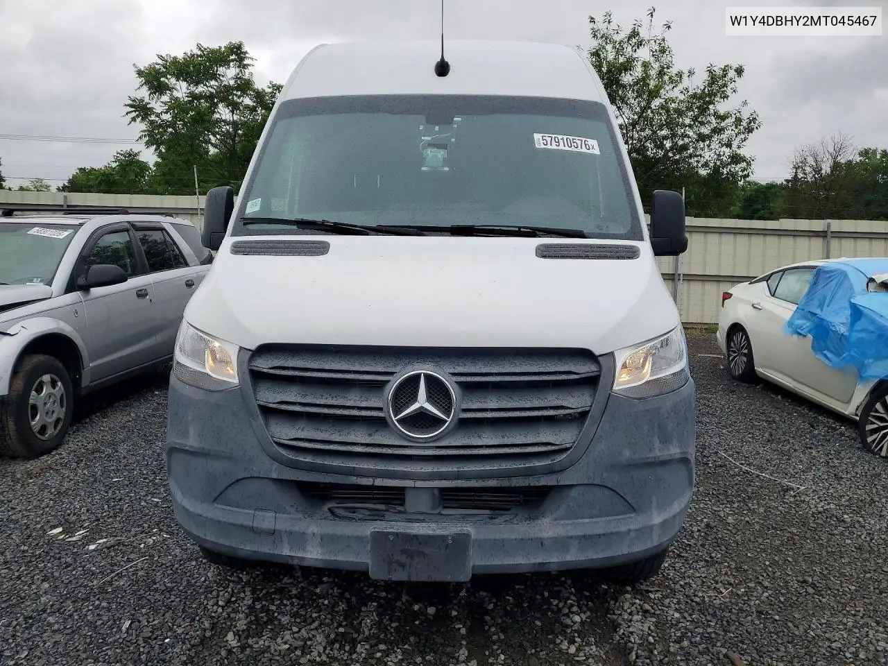 2021 Mercedes-Benz Sprinter 2500 VIN: W1Y4DBHY2MT045467 Lot: 57910576