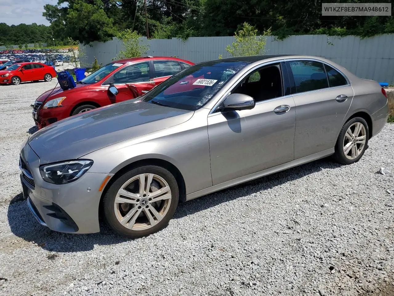 2021 Mercedes-Benz E 350 4Matic VIN: W1KZF8EB7MA948612 Lot: 58021536