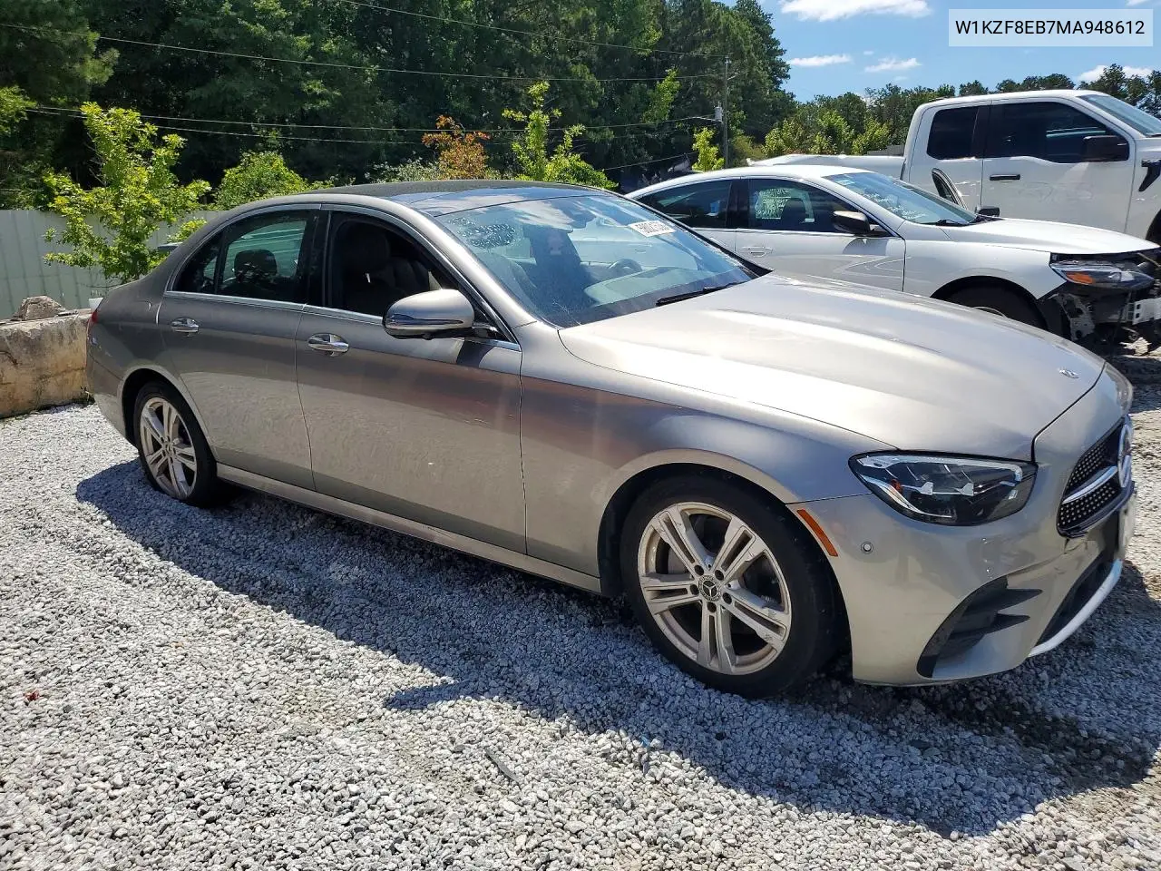 2021 Mercedes-Benz E 350 4Matic VIN: W1KZF8EB7MA948612 Lot: 58021536