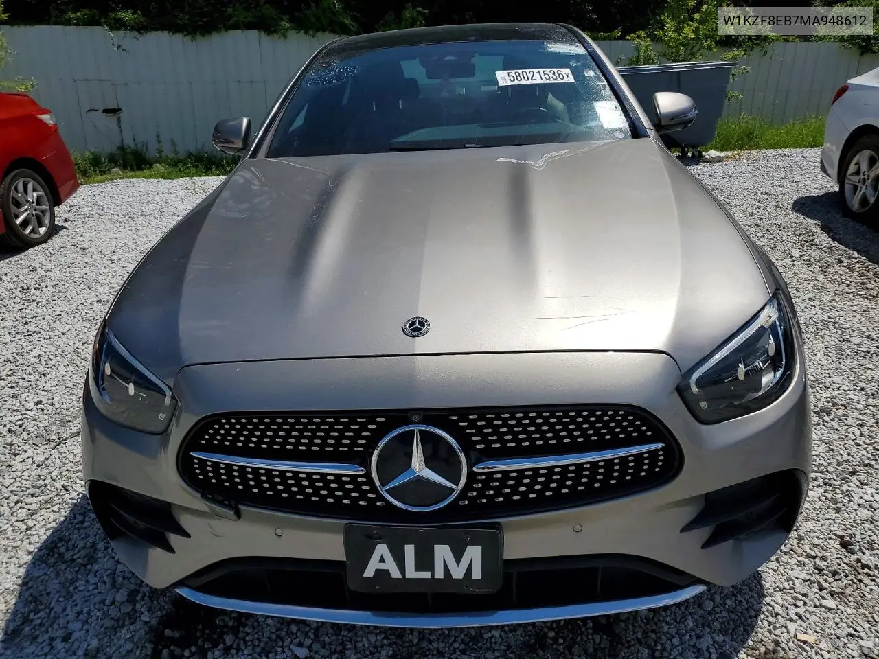 2021 Mercedes-Benz E 350 4Matic VIN: W1KZF8EB7MA948612 Lot: 58021536