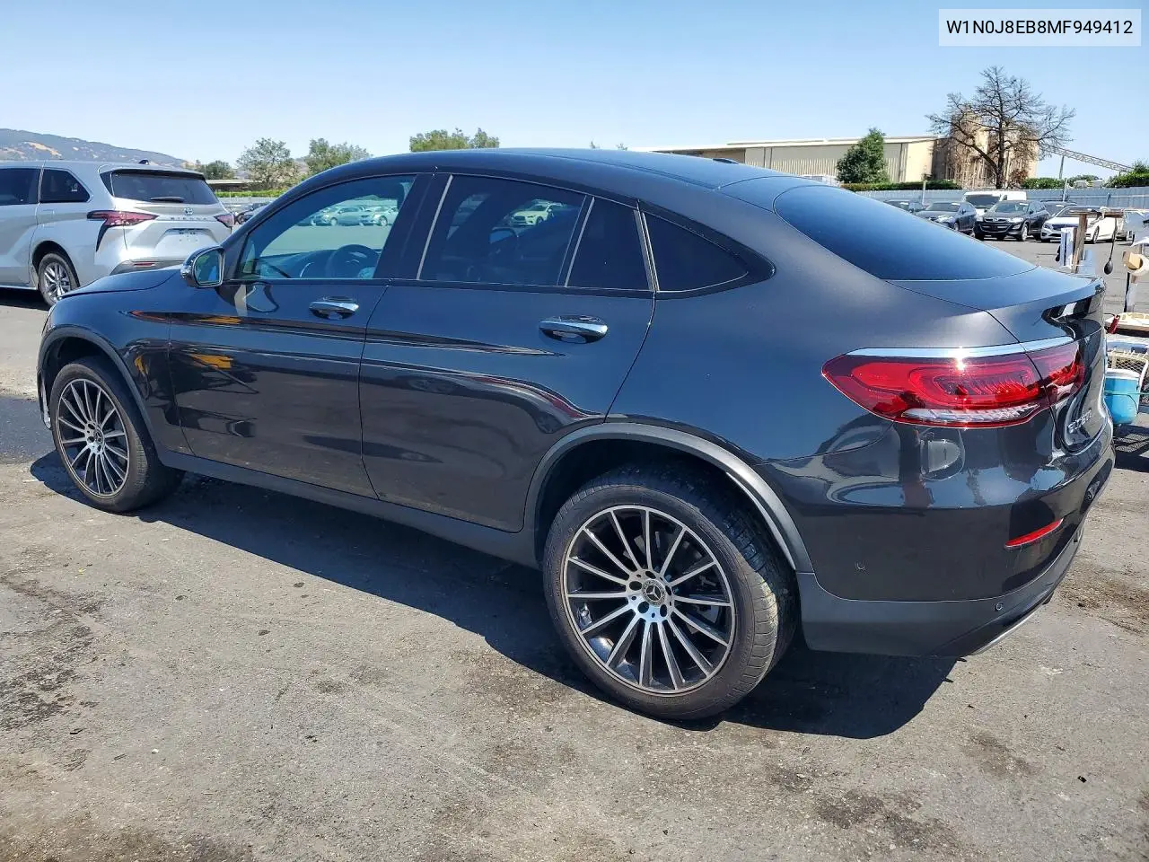 2021 Mercedes-Benz Glc Coupe 300 4Matic VIN: W1N0J8EB8MF949412 Lot: 58097396