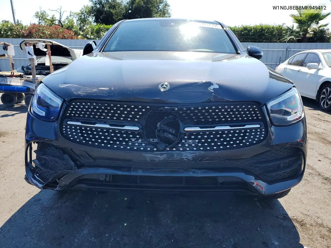 2021 Mercedes-Benz Glc Coupe 300 4Matic VIN: W1N0J8EB8MF949412 Lot: 58097396