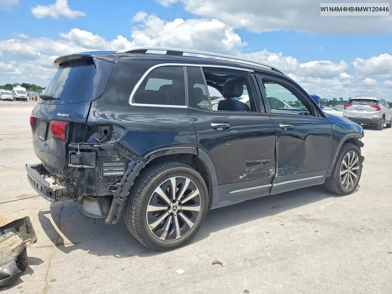 2021 Mercedes-Benz Glb 250 4Matic VIN: W1N4M4HB4MW120446 Lot: 58105346