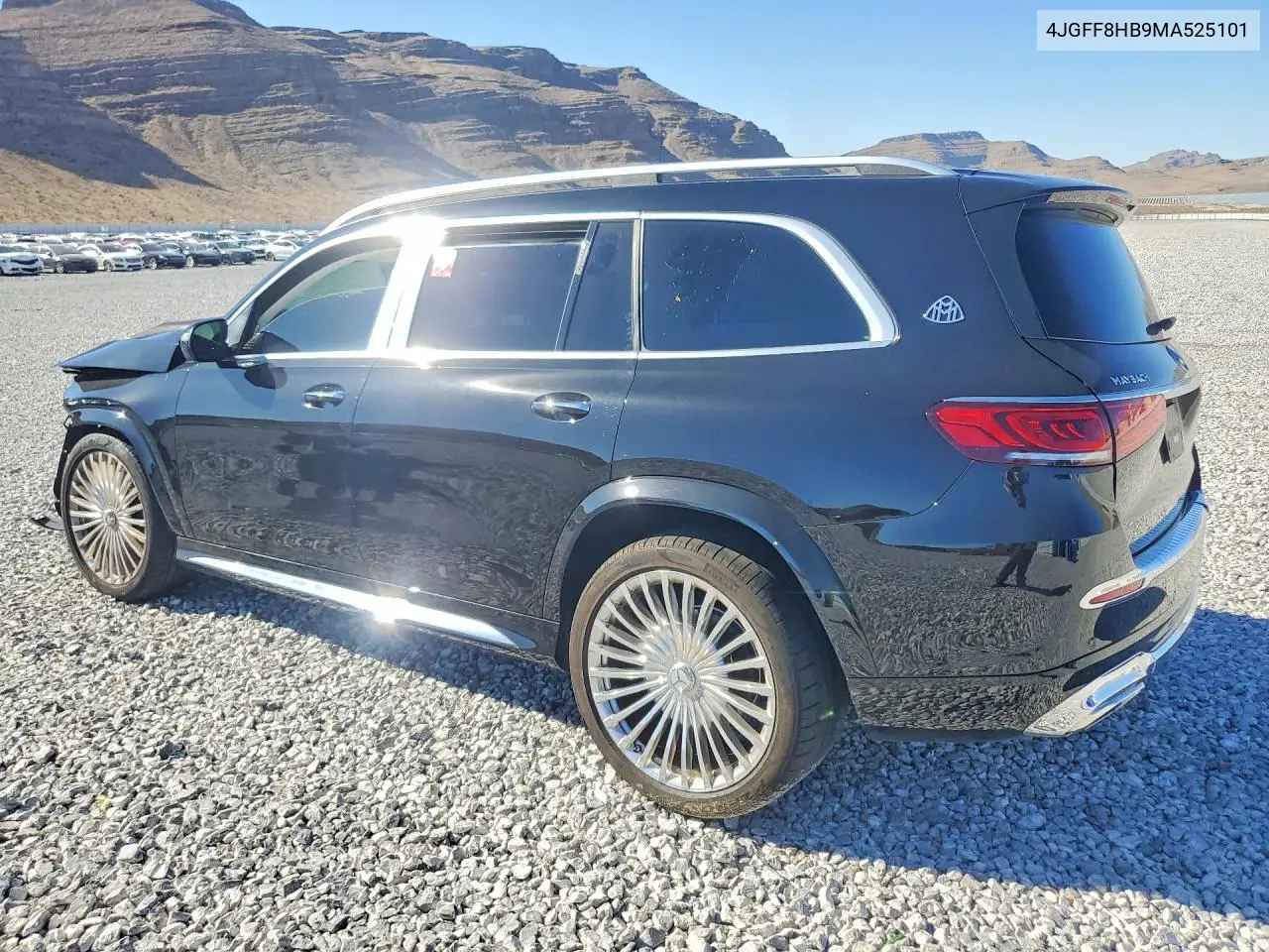 2021 Mercedes-Benz Gls Mercedes-Maybach Gls600 4M VIN: 4JGFF8HB9MA525101 Lot: 58356326