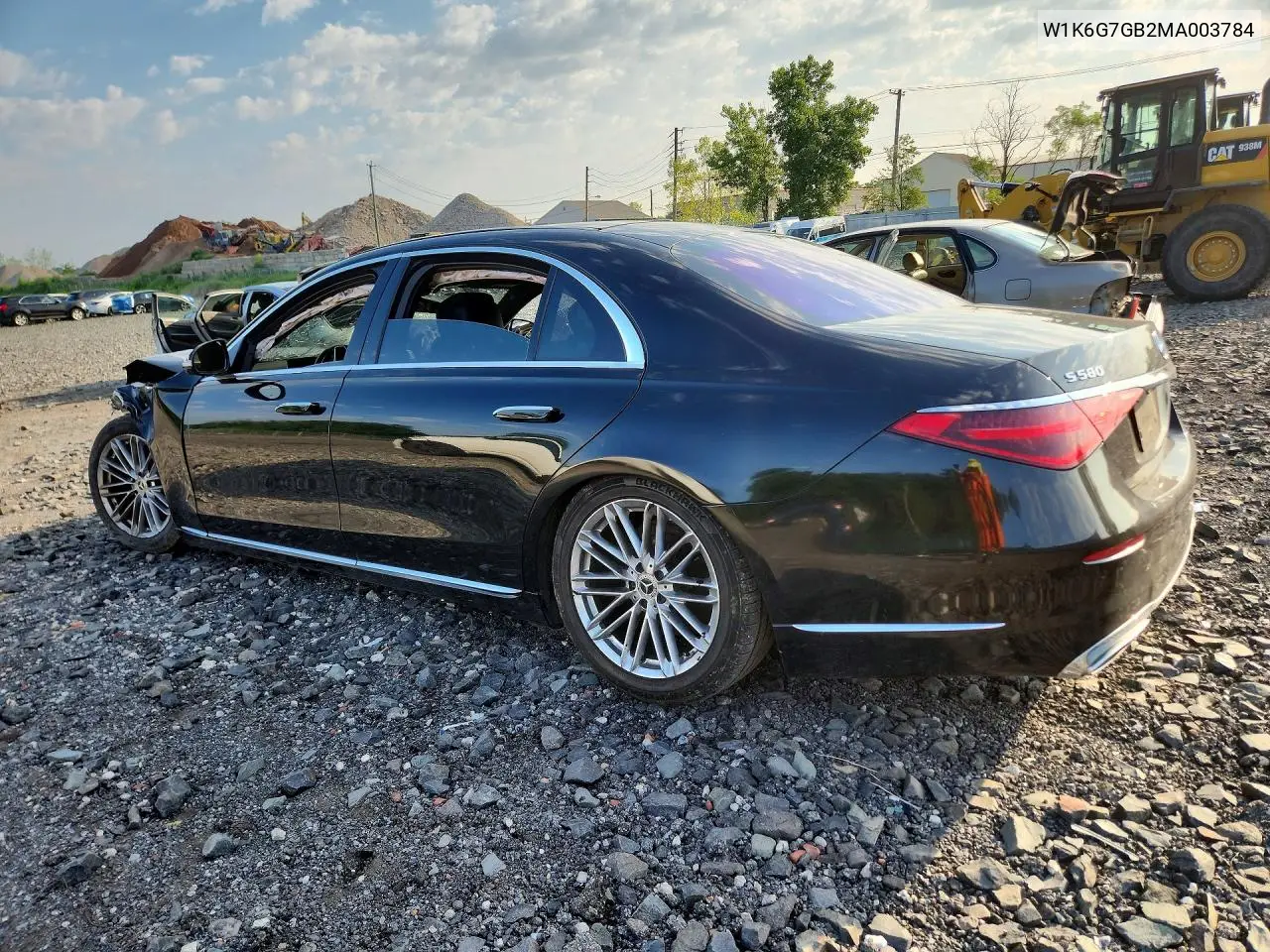 2021 Mercedes-Benz S 580 4Matic VIN: W1K6G7GB2MA003784 Lot: 58364926