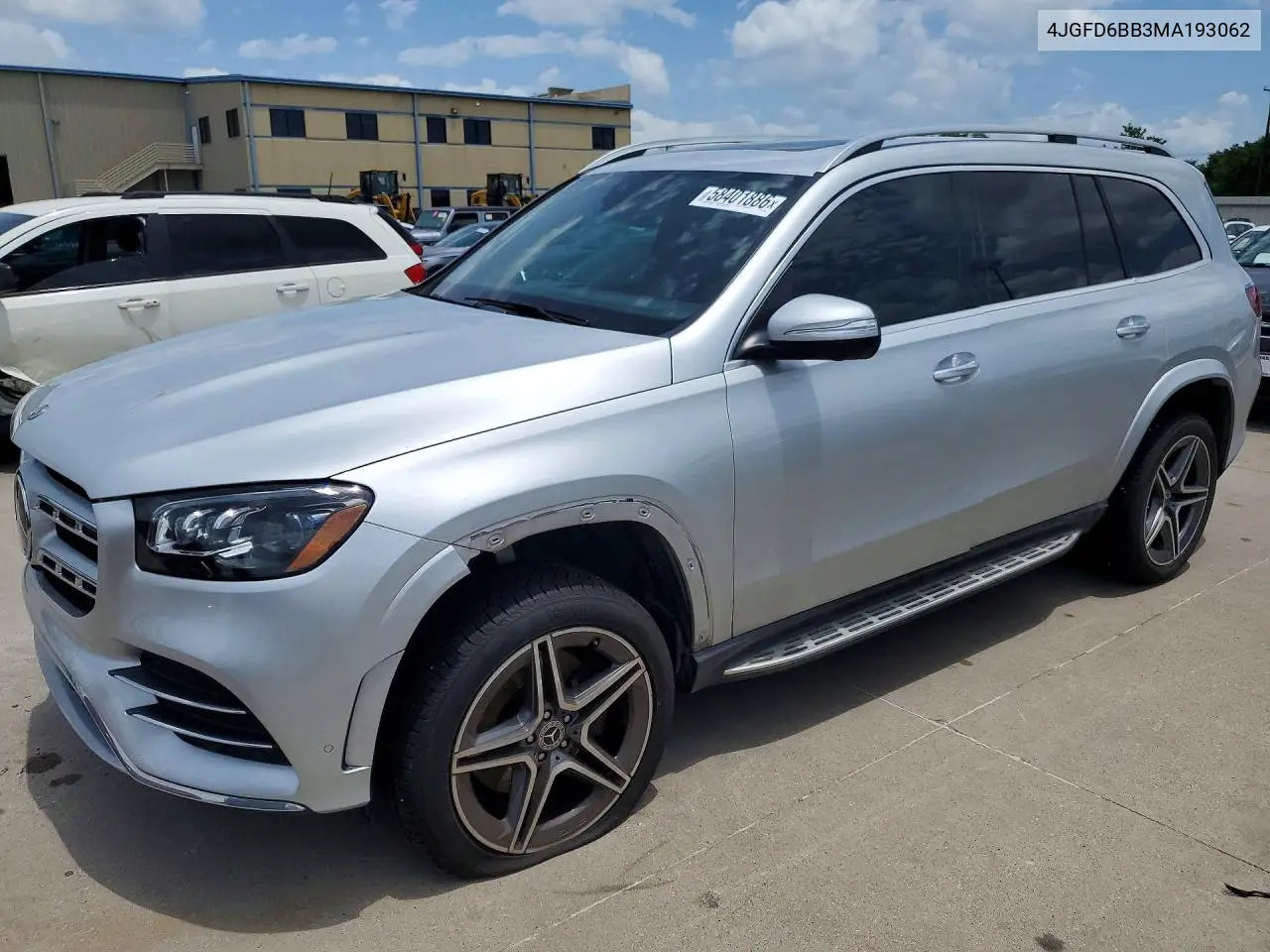 2021 Mercedes-Benz Gle Coupe Amg 53 4Matic VIN: 4JGFF8GE7MA400111 Lot: 58401886