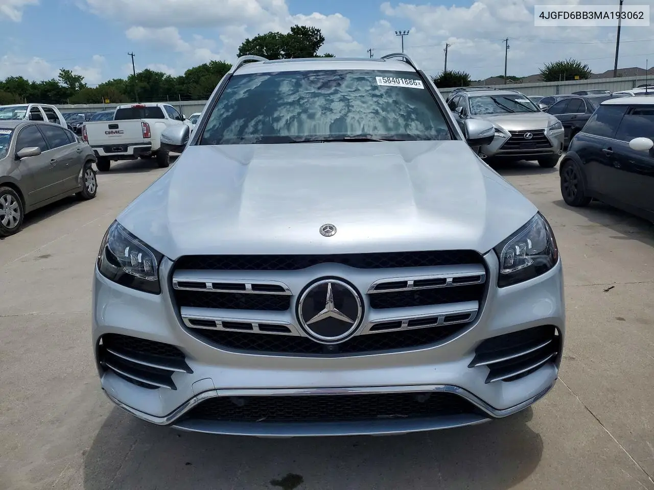 2021 Mercedes-Benz Gle Coupe Amg 53 4Matic VIN: 4JGFF8GE7MA400111 Lot: 58401886