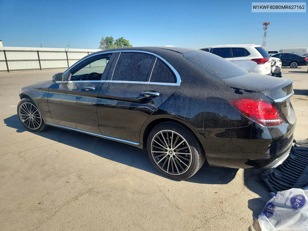 2021 Mercedes-Benz C 300 VIN: W1KWF8DB0MR627162 Lot: 58407986