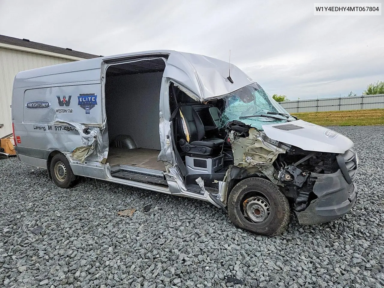 2021 Mercedes-Benz Sprinter 2500 VIN: W1Y4EDHY4MT067804 Lot: 58408686