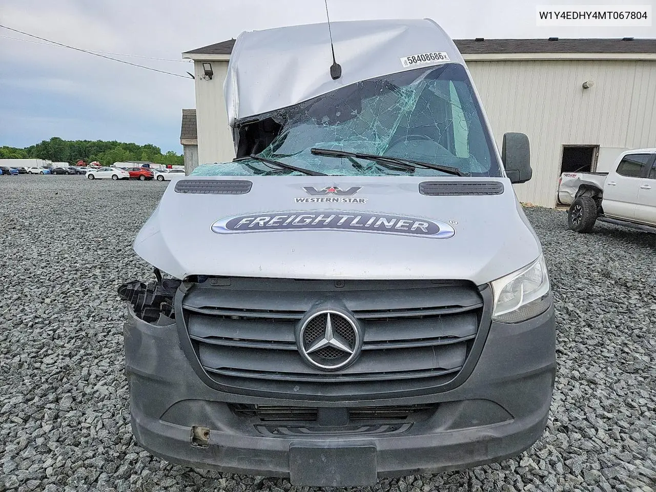 2021 Mercedes-Benz Sprinter 2500 VIN: W1Y4EDHY4MT067804 Lot: 58408686