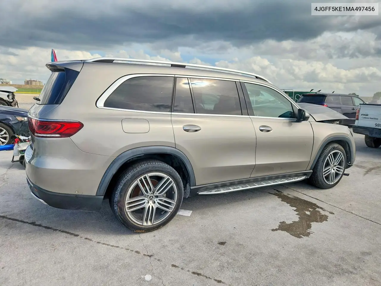 2021 Mercedes-Benz Gls 450 4Matic VIN: 4JGFF5KE1MA497456 Lot: 58448776