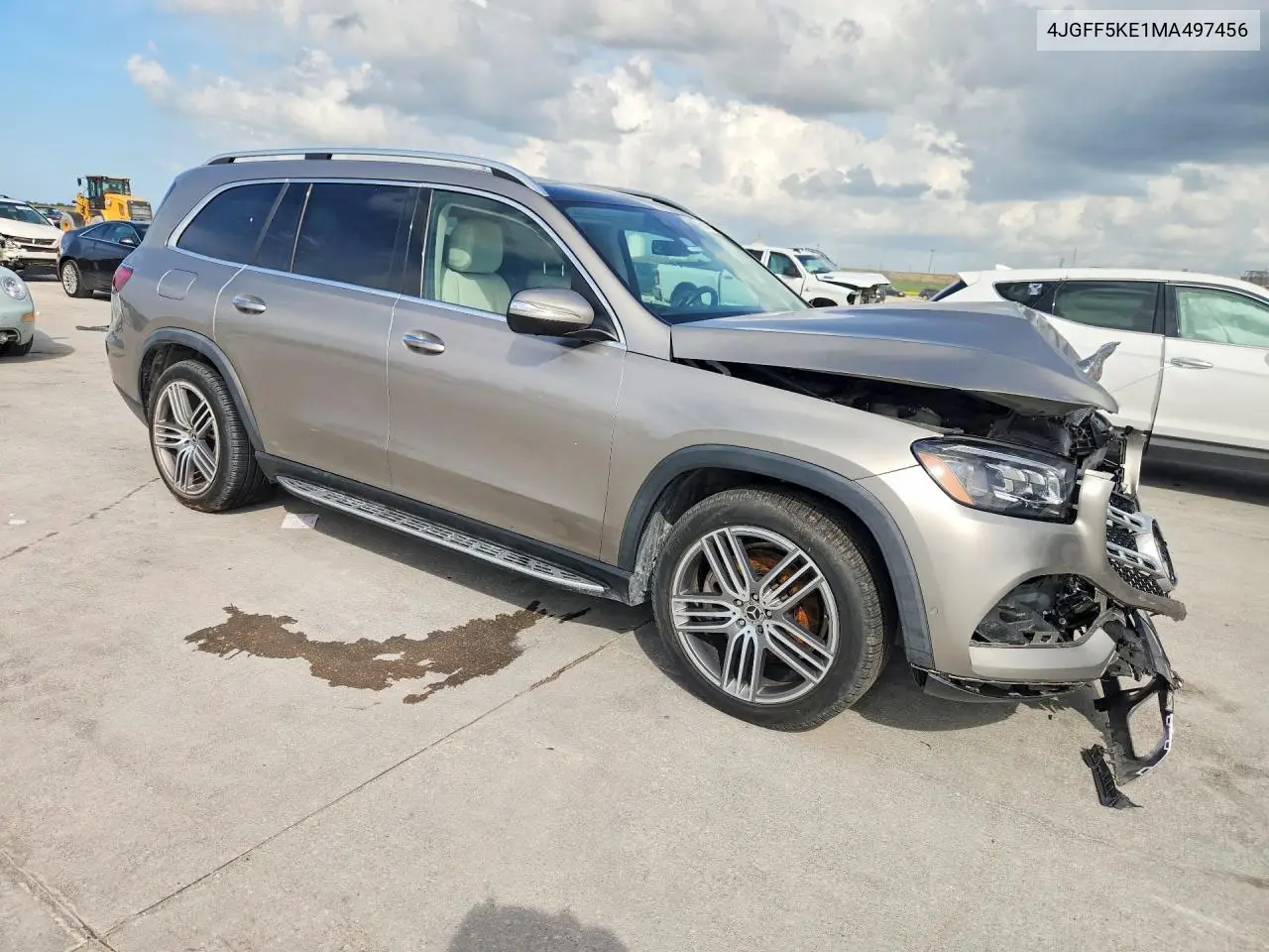 2021 Mercedes-Benz Gls 450 4Matic VIN: 4JGFF5KE1MA497456 Lot: 58448776
