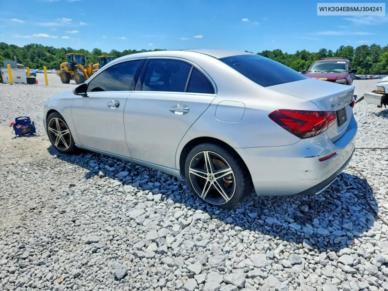 2021 Mercedes-Benz A 220 VIN: W1K3G4EB6MJ304241 Lot: 58459106