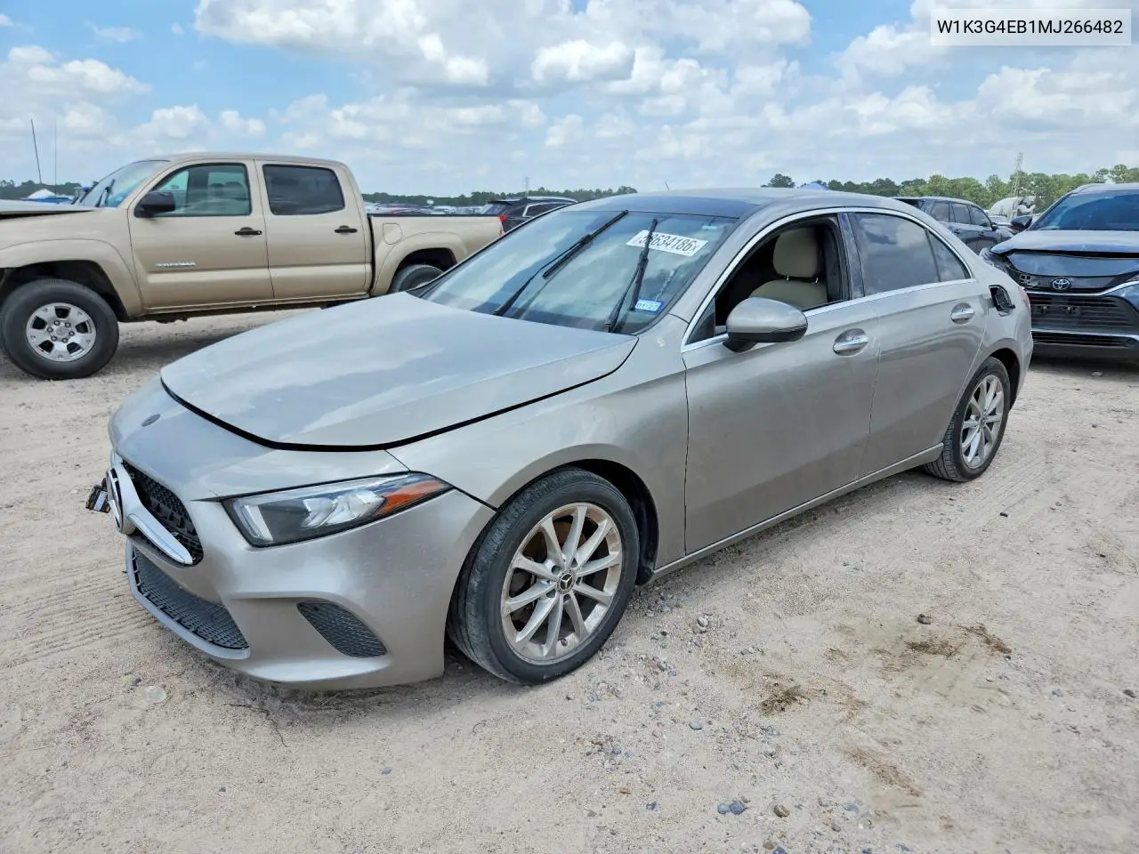 2021 Mercedes-Benz A 220 VIN: W1K3G4EB1MJ266482 Lot: 58634186