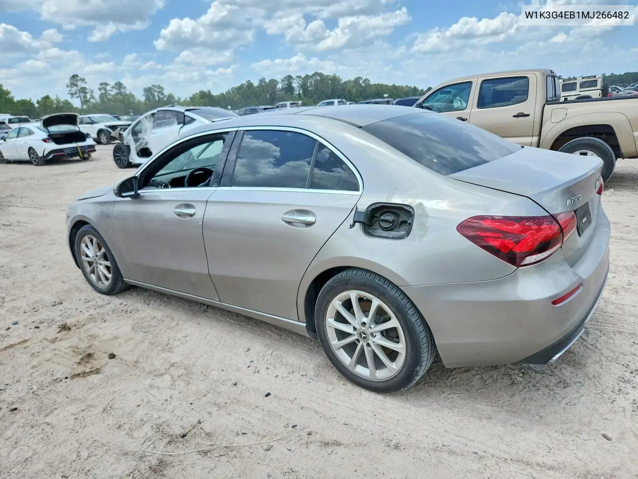 2021 Mercedes-Benz A 220 VIN: W1K3G4EB1MJ266482 Lot: 58634186