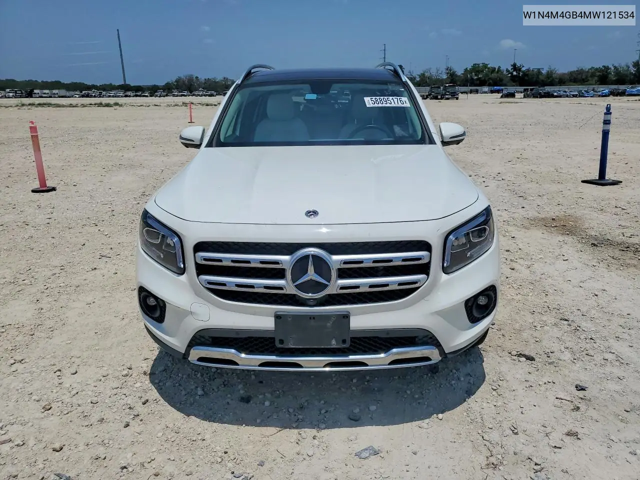 2021 Mercedes-Benz Glb 250 VIN: W1N4M4GB4MW121534 Lot: 58895176