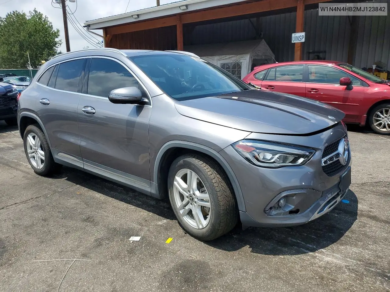 2021 Mercedes-Benz Gla 250 4Matic VIN: W1N4N4HB2MJ123842 Lot: 58909016