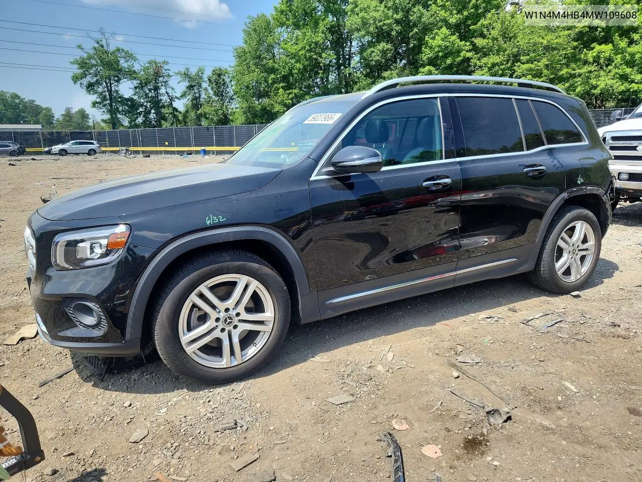 2021 Mercedes-Benz Glb 250 4Matic VIN: W1N4M4HB4MW109608 Lot: 59027966