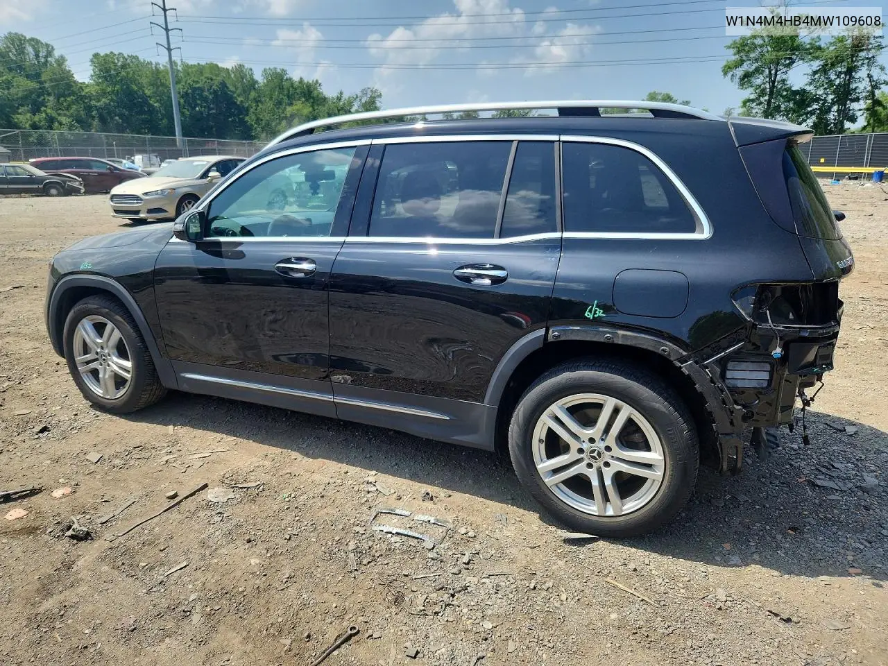 2021 Mercedes-Benz Glb 250 4Matic VIN: W1N4M4HB4MW109608 Lot: 59027966