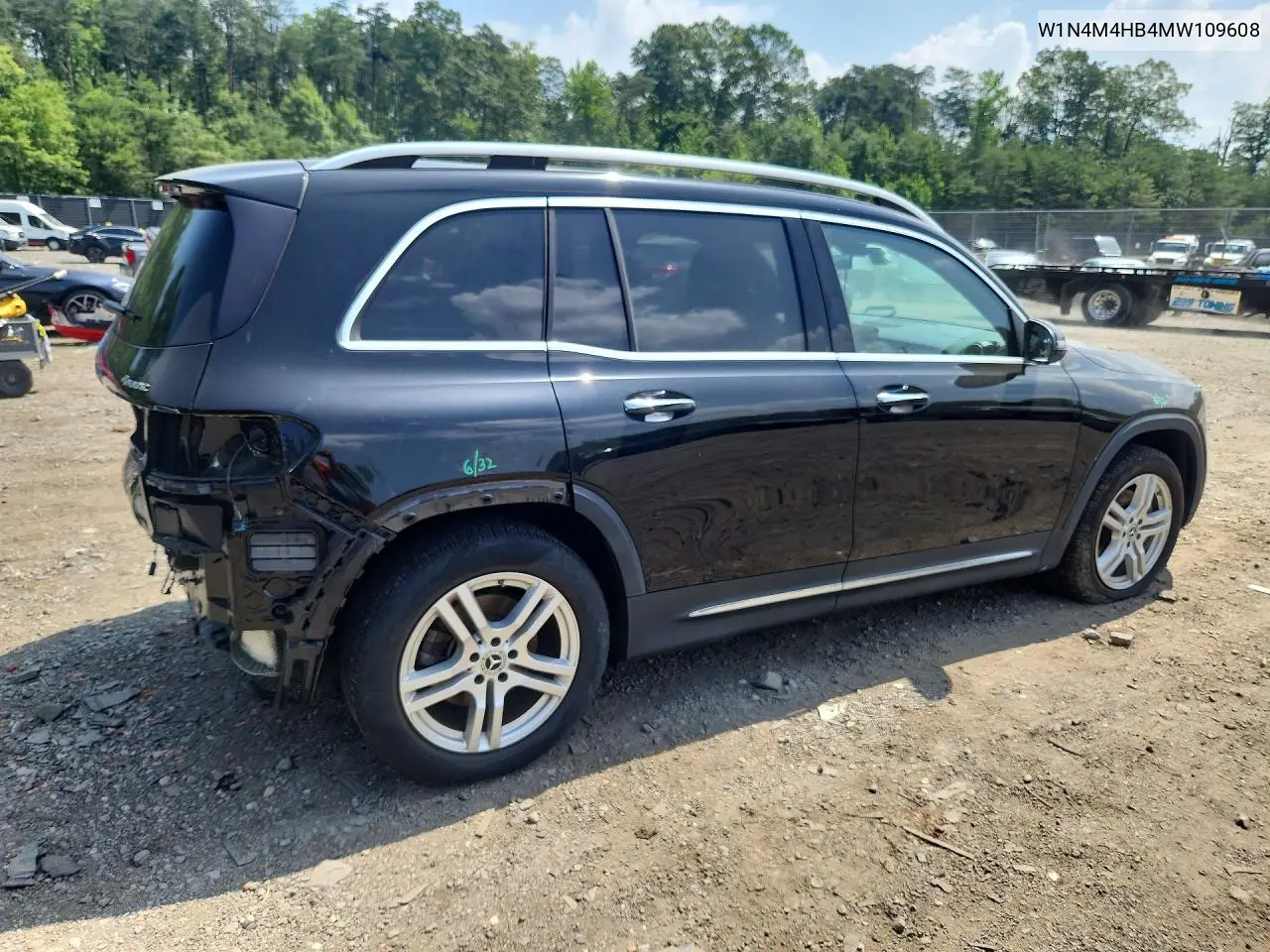 2021 Mercedes-Benz Glb 250 4Matic VIN: W1N4M4HB4MW109608 Lot: 59027966