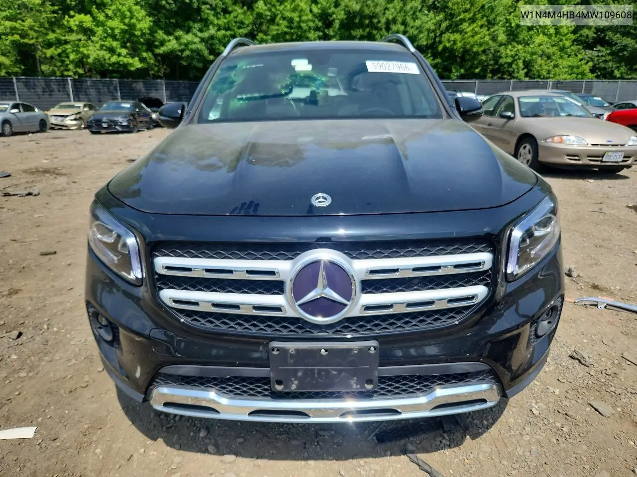 2021 Mercedes-Benz Glb 250 4Matic VIN: W1N4M4HB4MW109608 Lot: 59027966