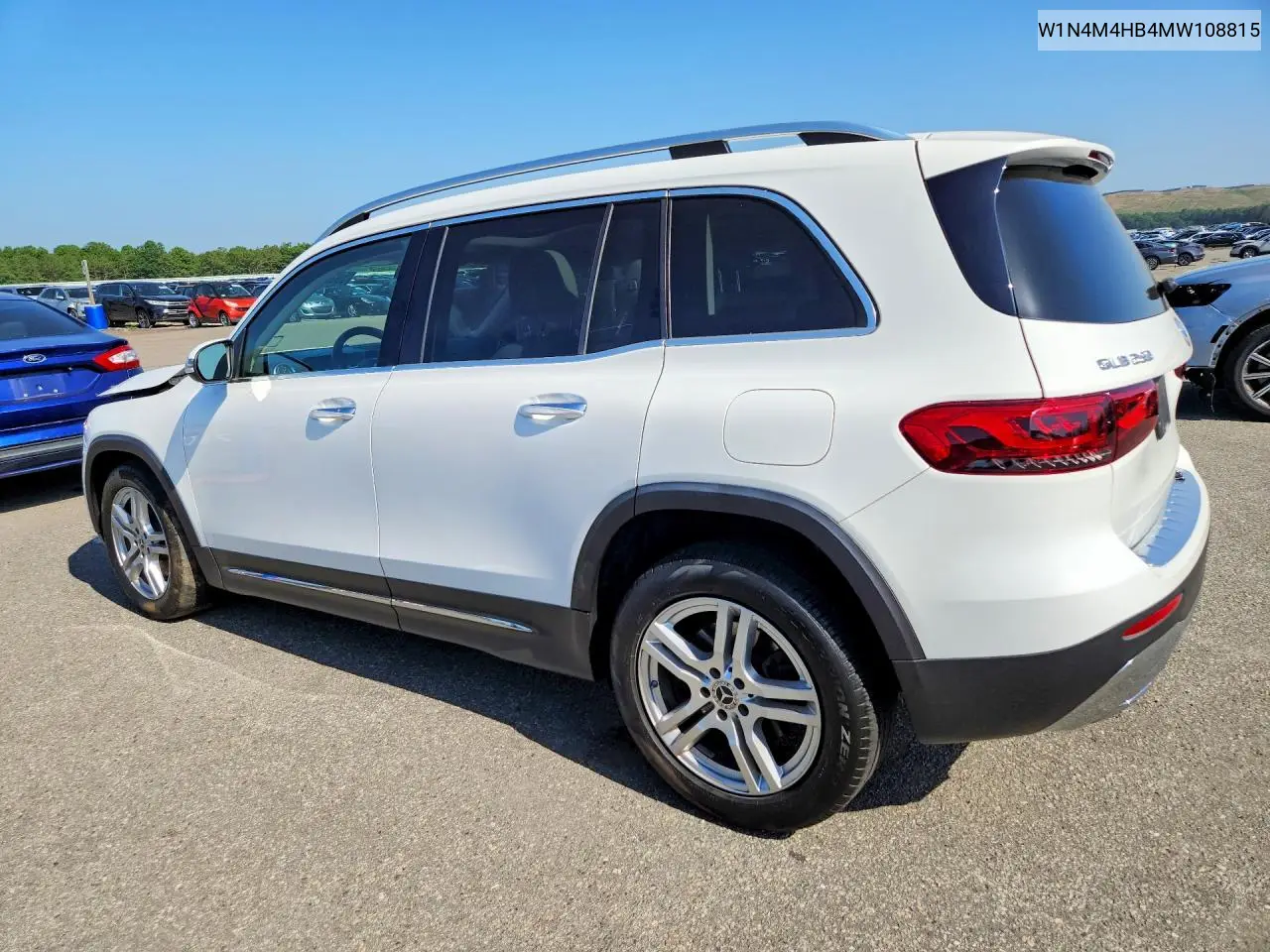 2021 Mercedes-Benz Glb 250 4Matic VIN: W1N4M4HB4MW108815 Lot: 59221776