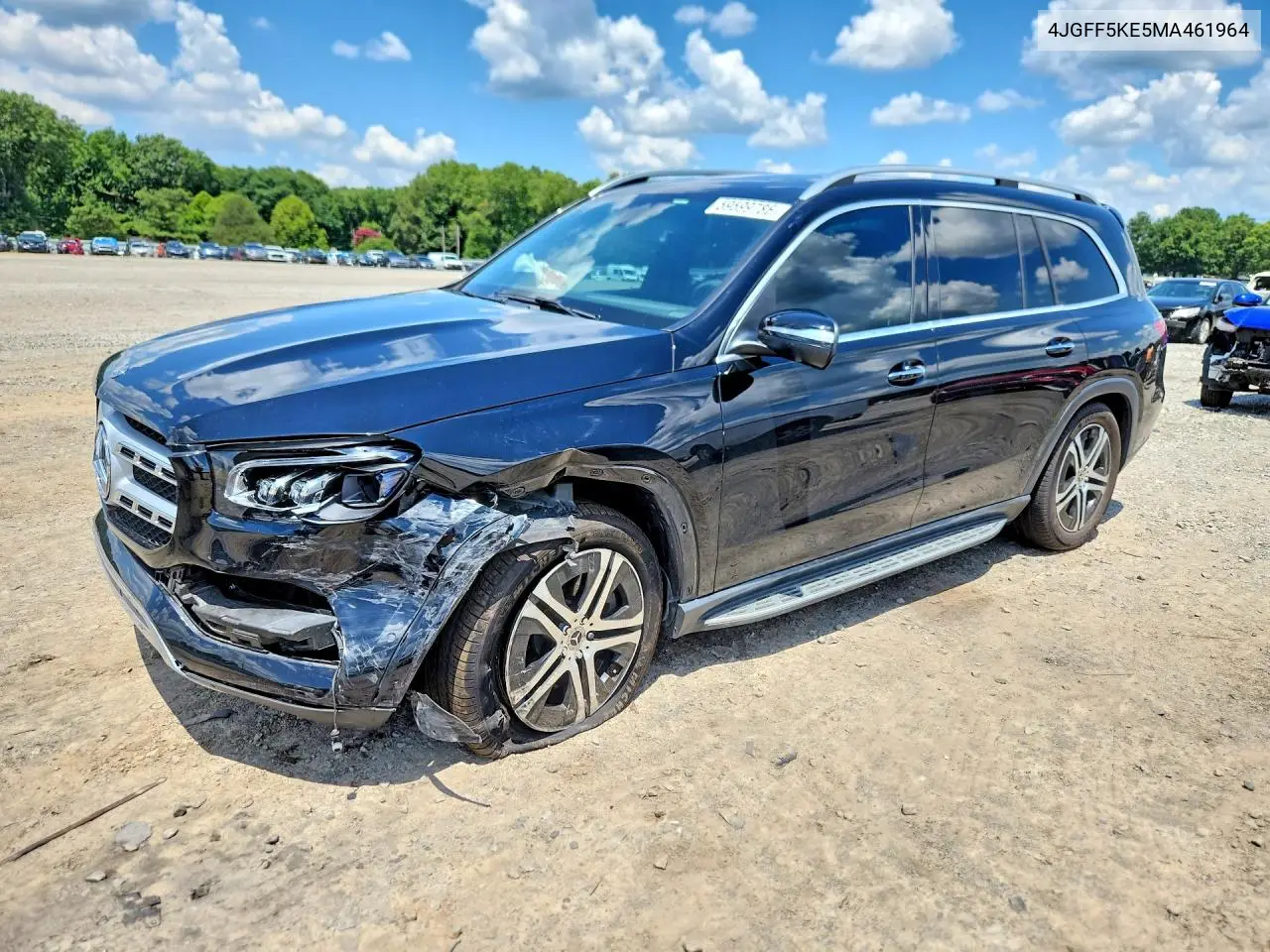 2021 Mercedes-Benz Gls 450 4Matic VIN: 4JGFF5KE5MA461964 Lot: 59599786