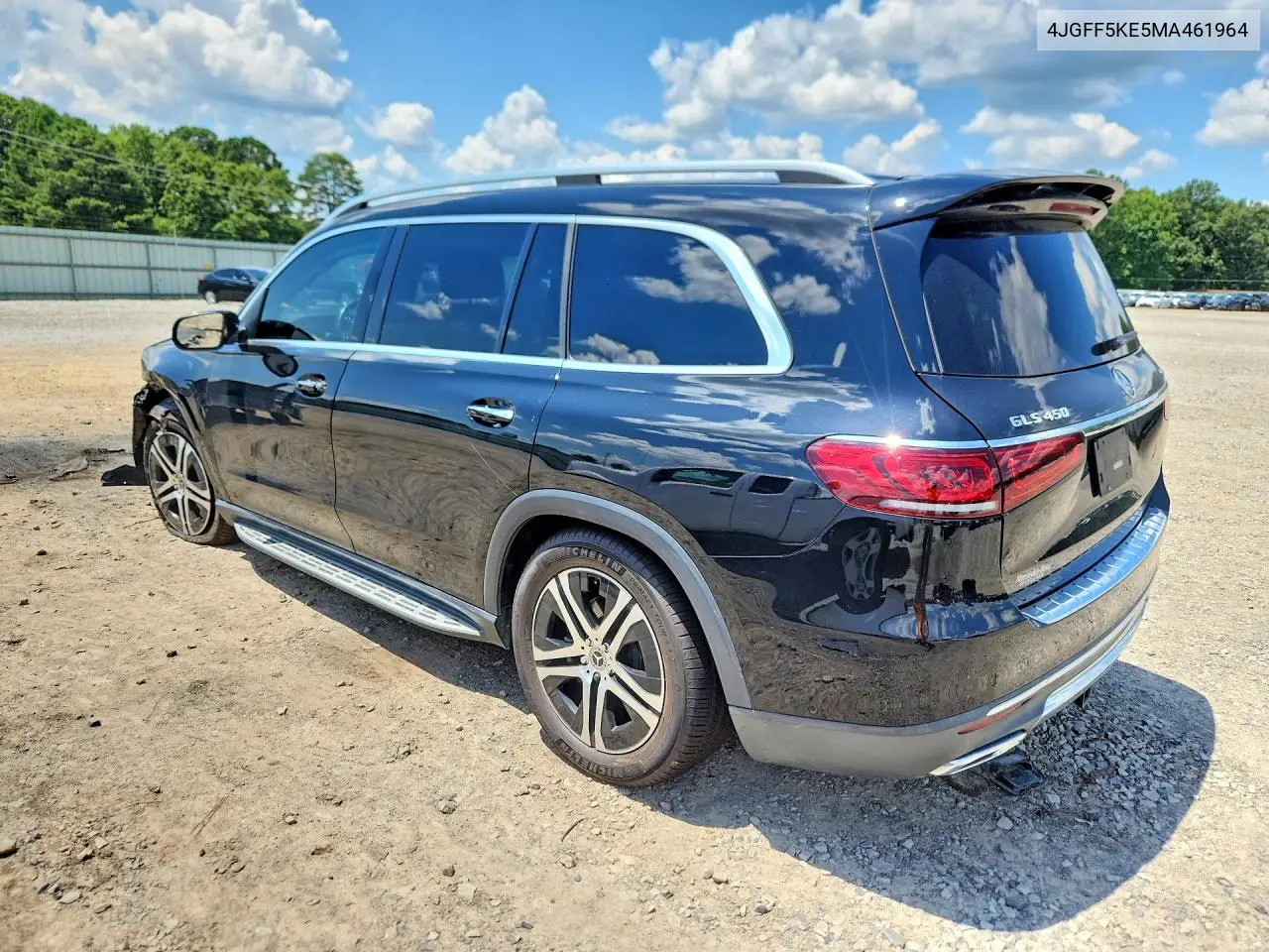 2021 Mercedes-Benz Gls 450 4Matic VIN: 4JGFF5KE5MA461964 Lot: 59599786