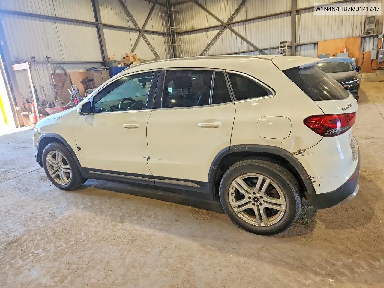 2021 Mercedes-Benz Gla 250 4Matic VIN: W1N4N4HB7MJ141947 Lot: 59984496