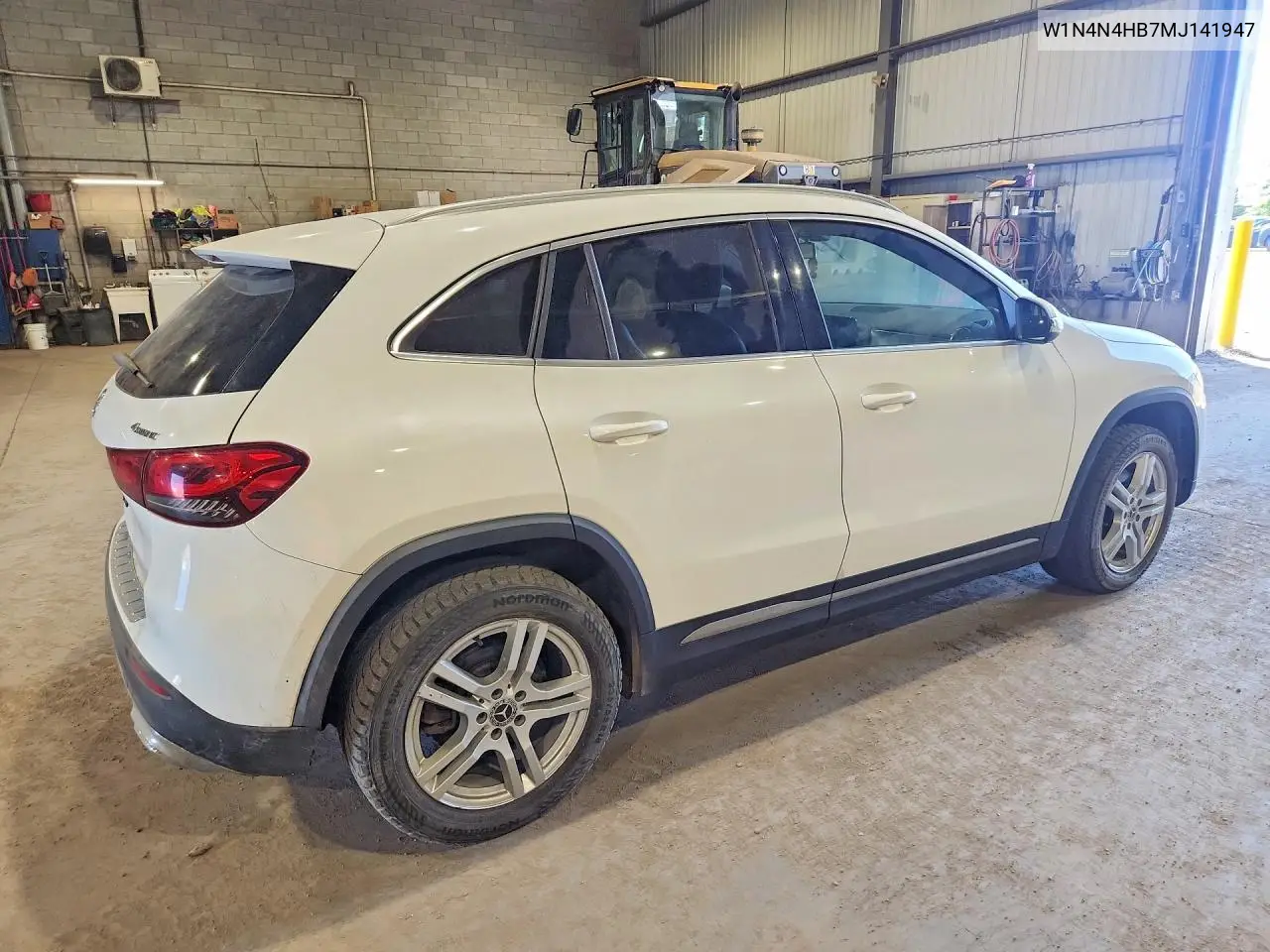 2021 Mercedes-Benz Gla 250 4Matic VIN: W1N4N4HB7MJ141947 Lot: 59984496