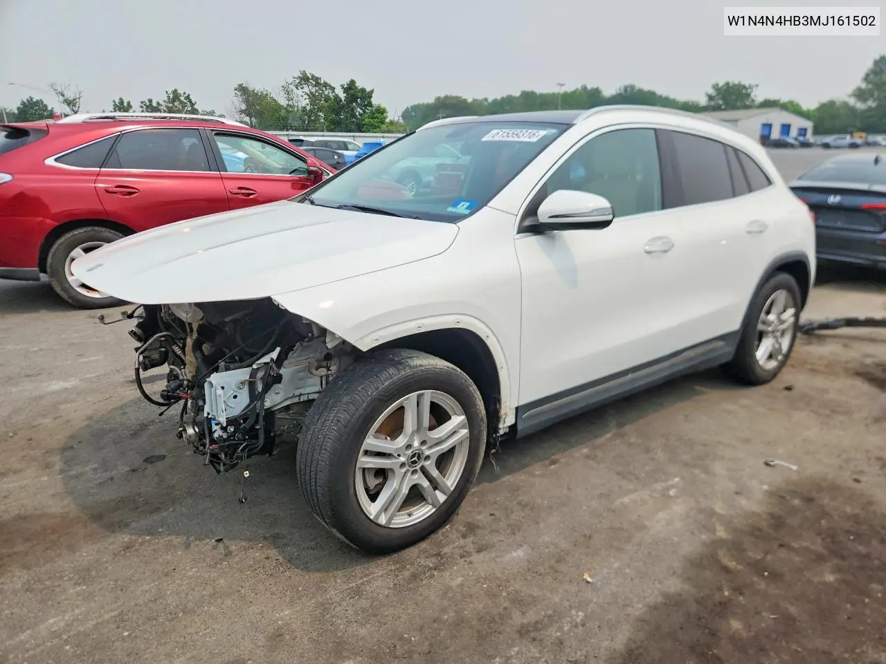2021 Mercedes-Benz Gla 250 4Matic VIN: W1N4N4HB3MJ161502 Lot: 61559316