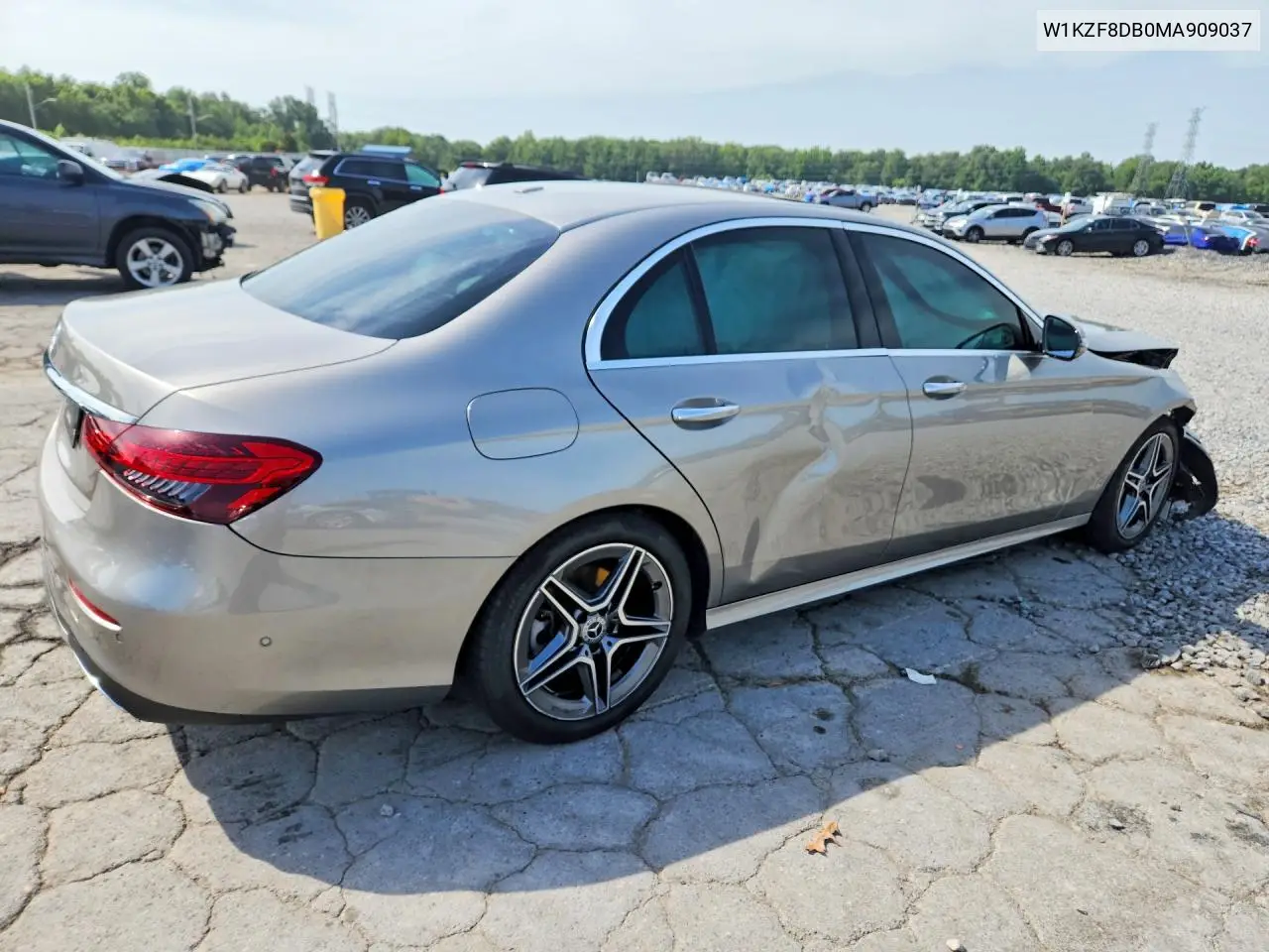 2021 Mercedes-Benz E 350 VIN: W1KZF8DB0MA909037 Lot: 62047236