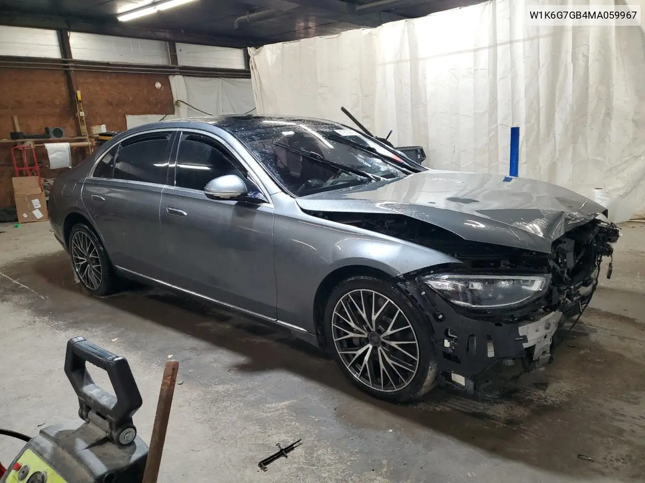W1K6G7GB4MA059967 2021 Mercedes-Benz S 580 4Matic