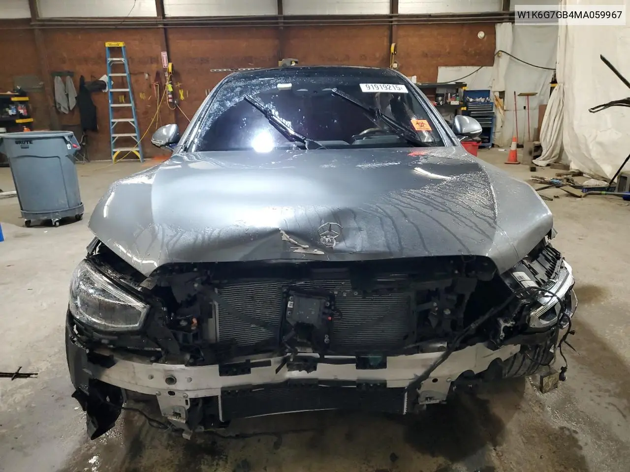 W1K6G7GB4MA059967 2021 Mercedes-Benz S 580 4Matic