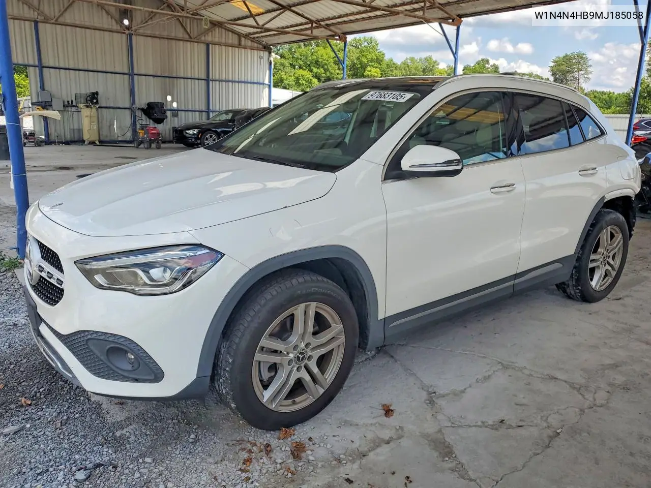 2021 Mercedes-Benz Gla 250 4Matic VIN: W1N4N4HB9MJ185058 Lot: 97683105
