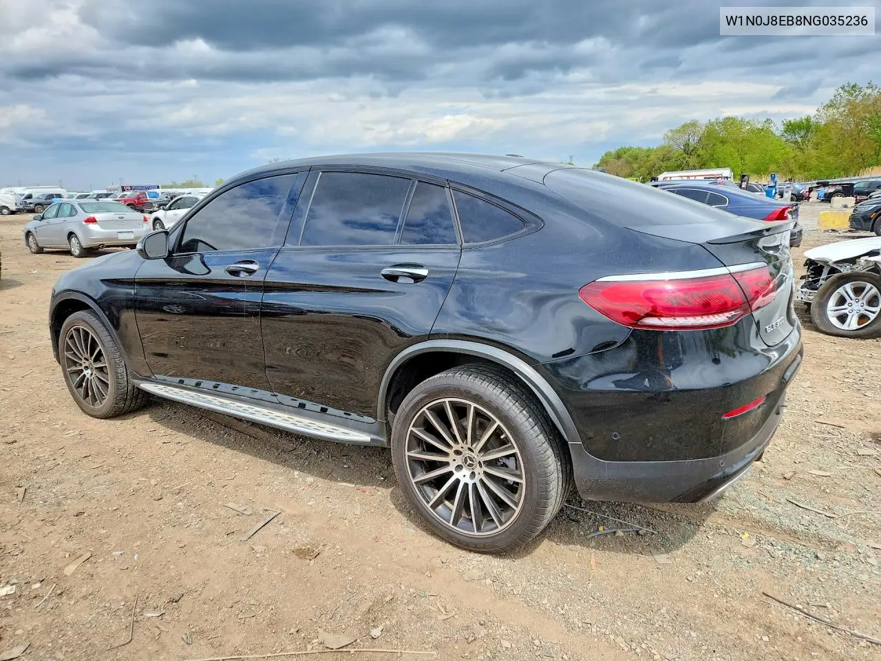2022 Mercedes-Benz Glc Coupe 300 4Matic VIN: W1N0J8EB8NG035236 Lot: 52158076