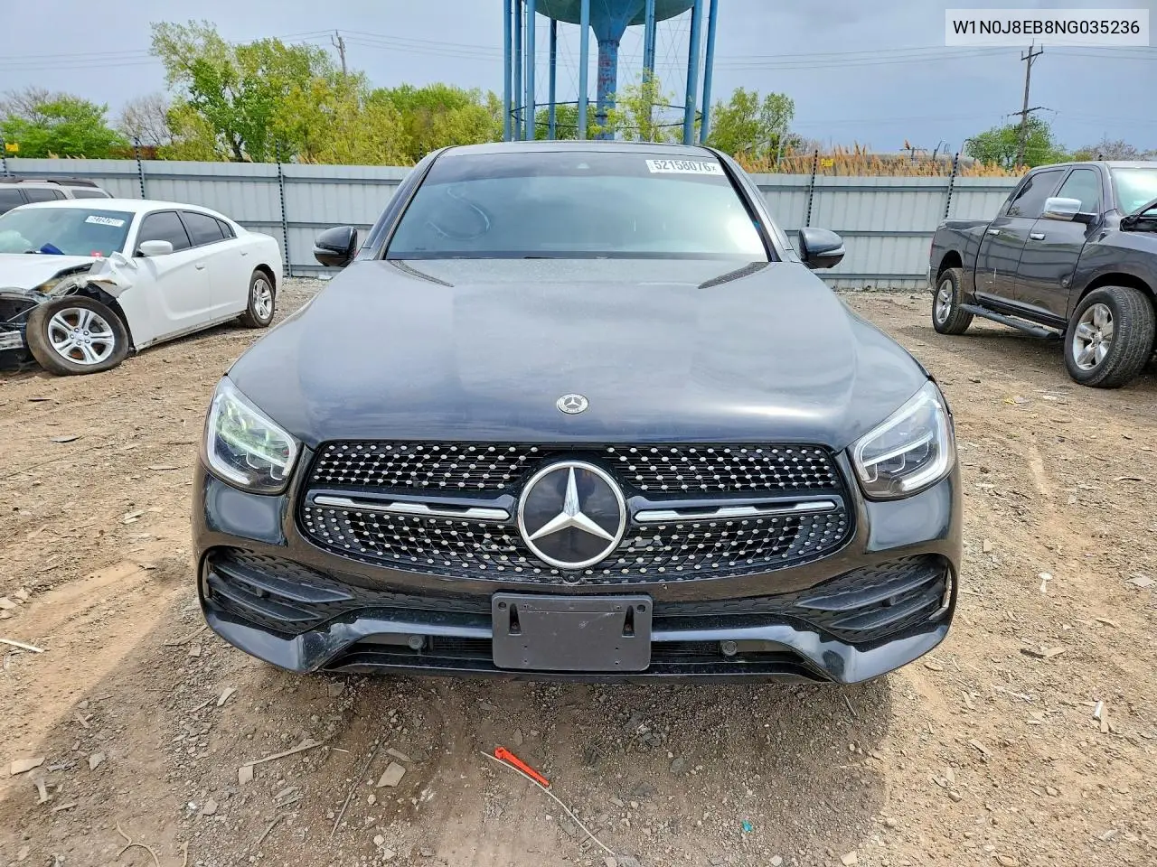 2022 Mercedes-Benz Glc Coupe 300 4Matic VIN: W1N0J8EB8NG035236 Lot: 52158076