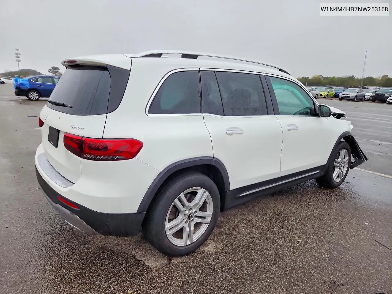 2022 Mercedes-Benz Glb 250 4Matic VIN: W1N4M4HB7NW253168 Lot: 52402506